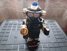 Robot Forcebot vintage noir et or – Jouet électronique années 80/90