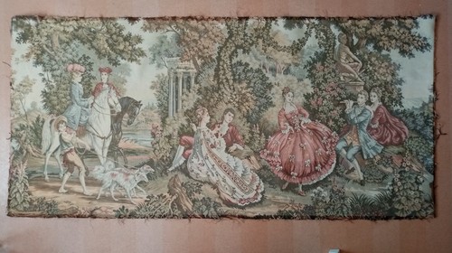 Tapisserie ancienne scène