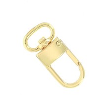 Mousqueton tournant - Attache ovale