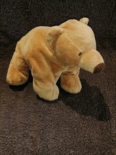 Doudou peluche ours brun