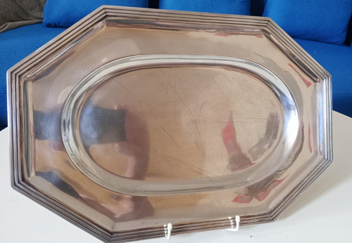 Christofle plat a pans - 45,