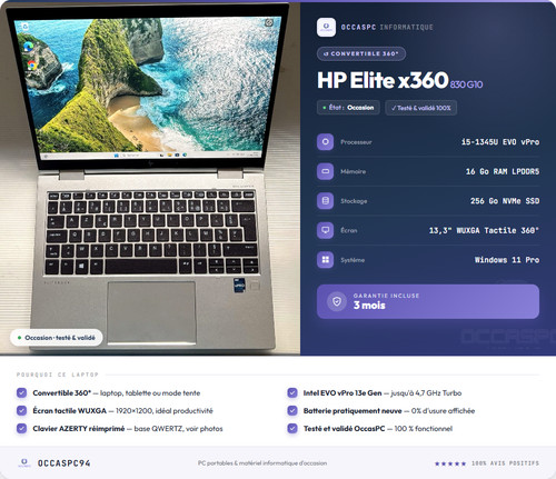 Elite x360 830 - elite, 2-en-1