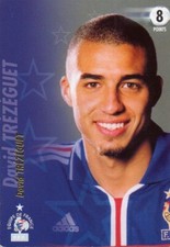 CARTE FOOT PANINI - EQUIPE DE FRANCE - 1998 A 2002 - DAVID TREZEGUET - N° 22