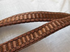 Galon vintage adhésif marron