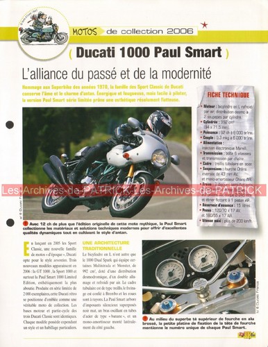 Ducati 1000 paul smart modèle - smart,