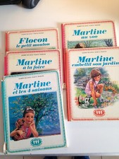 Livre BD MARTINE flocon   lot de 5 