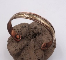 Bracelet magnétique en cuivre avec aimants Anti-Douleurs Rhumatisme Arthrose N9