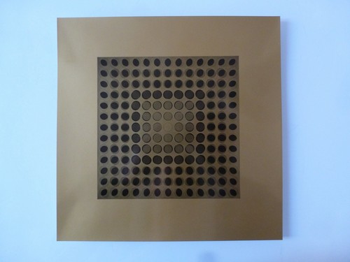 Victor vasarely tuz - tuz, estampe