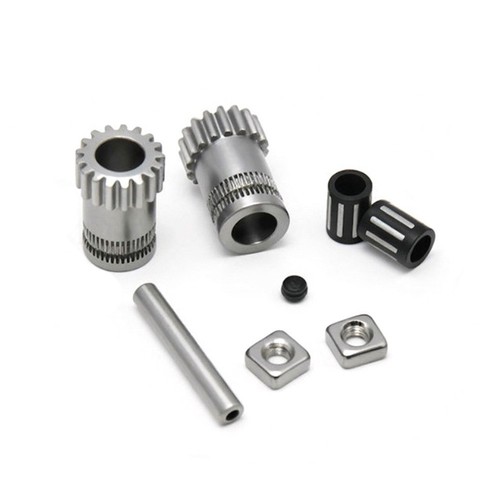 7pcs double drive extrudeuse - double,