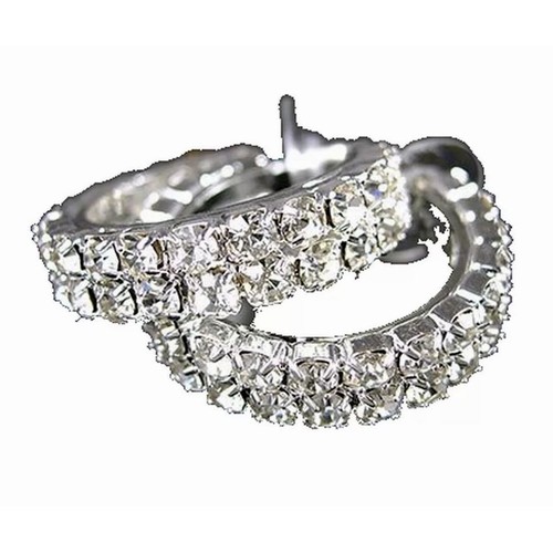 Boucles oreilles argentée - ,