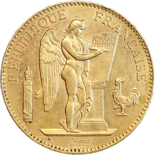 100 francs génie - francs,