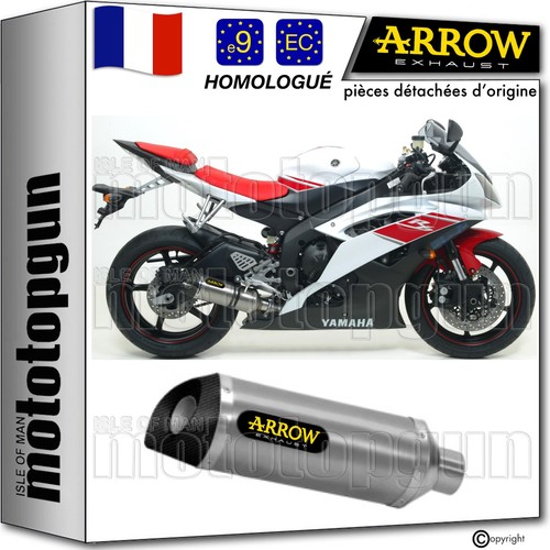 Arrow pot echappement approuve - arrow,