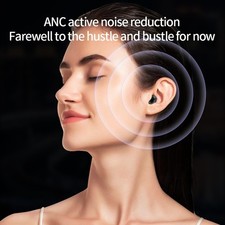 Casque sans fil S09 avec réduction avancée du bruit et écran intelligent