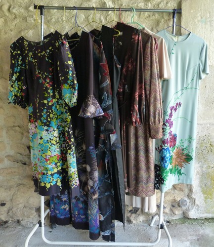 Lot robes vintage 70s - robes,