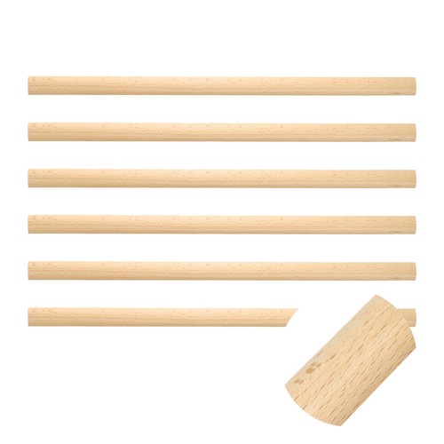 6pcs moulure bois décorative - 6pcs,