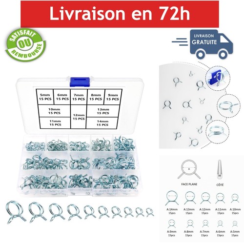Colliers ressort durite