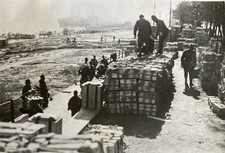 Photo Guerre Chine Japon, Port