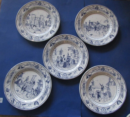 Assiettes parlantes thème - assiettes, parlantes,