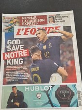 L'équipe n°24950 05/12/2022 FRANCE POLOGNE 3-1 Coupe du monde 2022