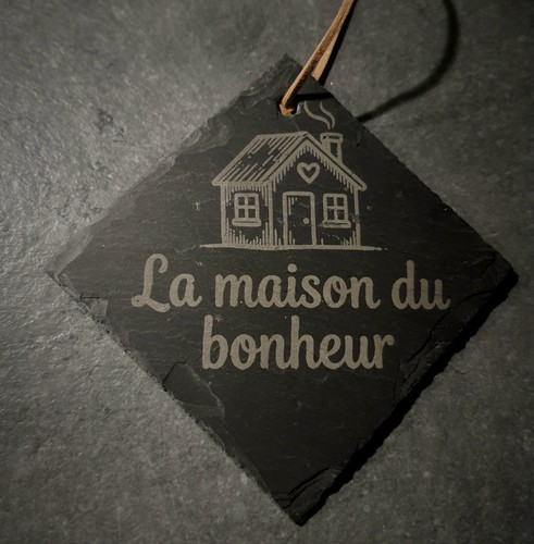 Pancarte ardoise maison du - pancarte,
