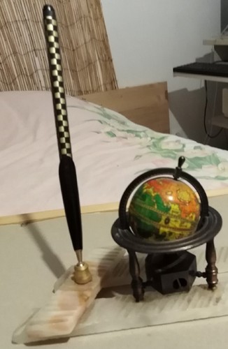Porte crayon globe terrestre - globe,