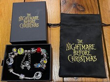 L'étrange noel de Mr Jack  : Bracelet Charms + 14 symboles + pochette/Boite JACK