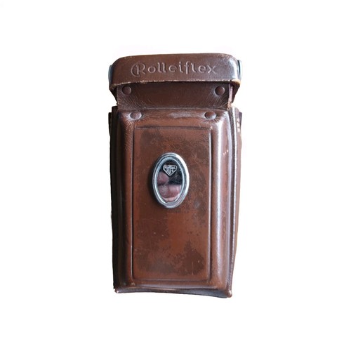 Rolleiflex case leather - case,