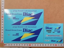 DECALS 1/24 RENAULT MASTER ASSISTANCE " DIAC RALLY TEAM " -  MC24018 UV