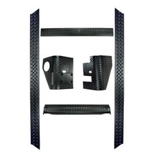 Body Armor Kit, 6 Piece; 97-06 Jeep Wrangler TJ