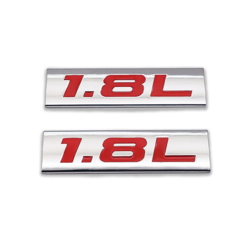 Chrome red metal - 2x,