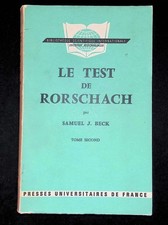 #164745 Beck, Le test de Rorschach Tome second
