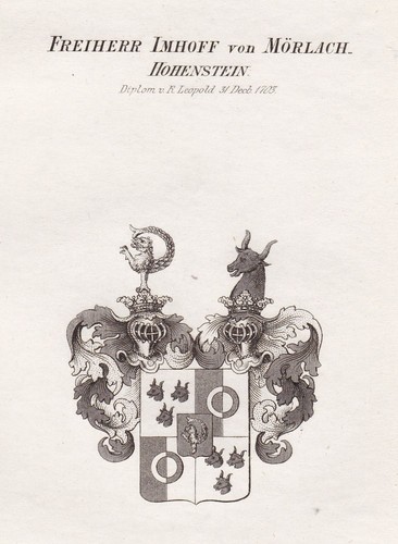 1820 imhoff imhof mörlach - 1820,