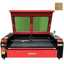 VEVOR Graveur Laser CO2 Machine de Gravure Découpe 50/60/80/100/130W Table Ruida