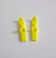 PLAYMOBIL (N3141) SPORT HIVER - Paire de Ski Jaunes Fluo pour Enfants