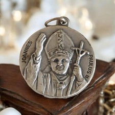 Pendentif médaille vintage - pendentif,