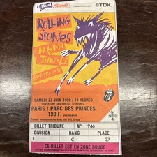 Billet Concert Rare Rolling