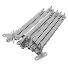 6 Pcs Quincaillerie De Placards Chiffés Support Du Couvercle Charnière Pliable