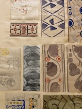 Collage Motif Tapisserie Art