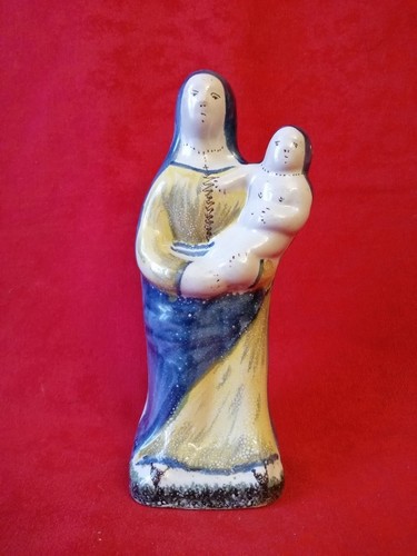 Vierge faïence malicorne - vierge,