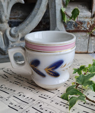 ANCIEN BRULOT PORCELAINE TASSE 19EME