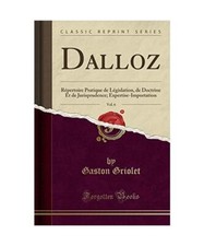 Dalloz, Vol. 6: Répertoire