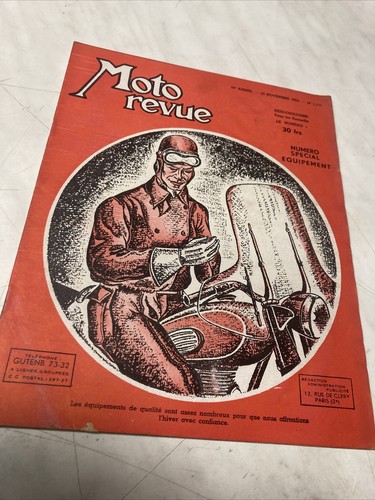 Magazine moto revue 1111 1952 - 1111,