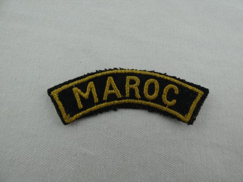 Insigne laine tab maroc - insigne,