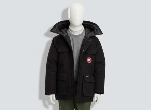 Canada goose unisex kids black - goose,