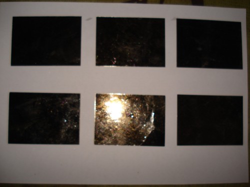 Feuilles mica naturel - 6,