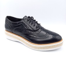 Derbies Richelieu Chaussure Femme Shoes 36 37 38 39 40 - Compensée Noir Blanche