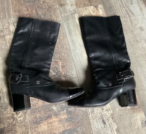 Chanel bottes boots chaussures - chanel,