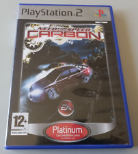 Jeu PS2 "Need For Speed Carbon" jeu + boîte sans notice version PAL (N°8767S)