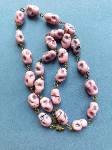 Ancien collier perles - collier, en