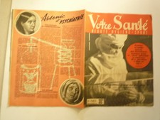 N° 59 DU 15 FEVRIER 1950 VOTRE SANTE BEAUTE HYGIENE SPORT PENICILLINE SHOCK OPER